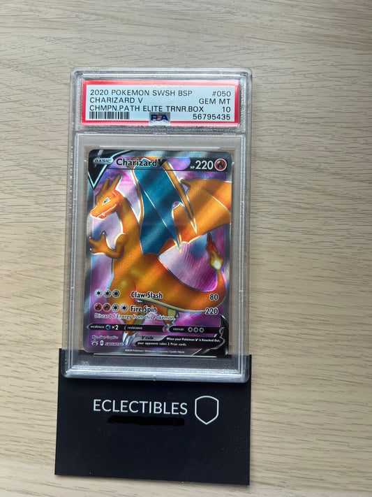 PSA 10 Pokemon SWSH Black Star Promos SWSH 050 Charizard V