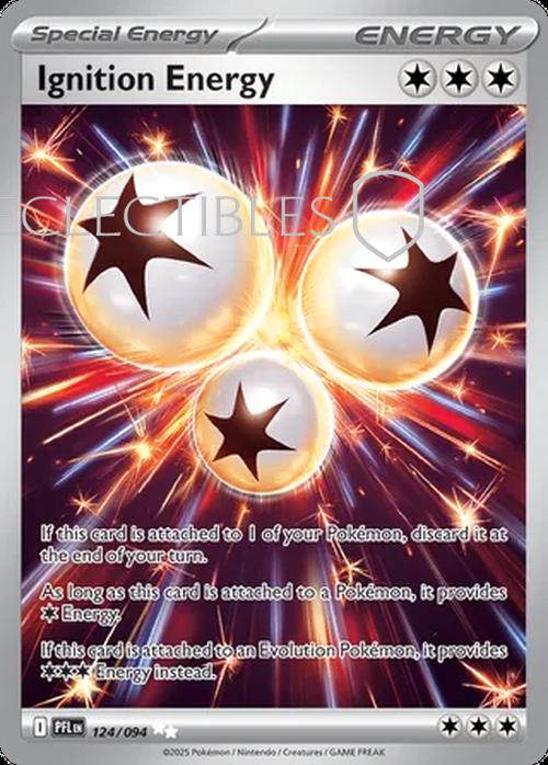 Pokemon Phantasmal Flames 124/094 Ignition Energy 