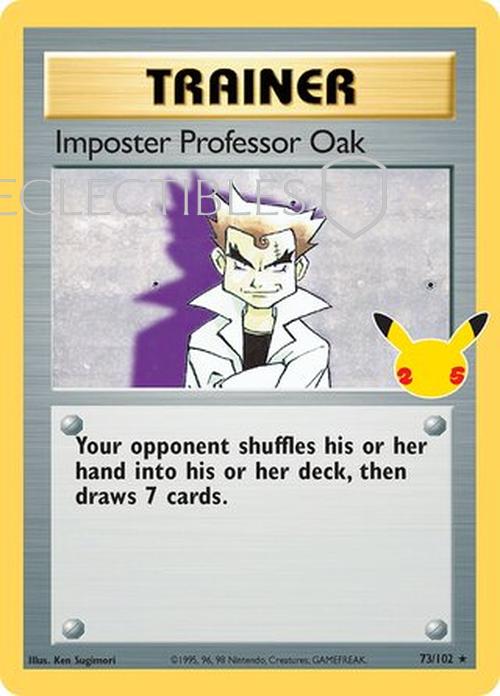 Pokemon Celebrations 073/02 Imposter Professor Oak