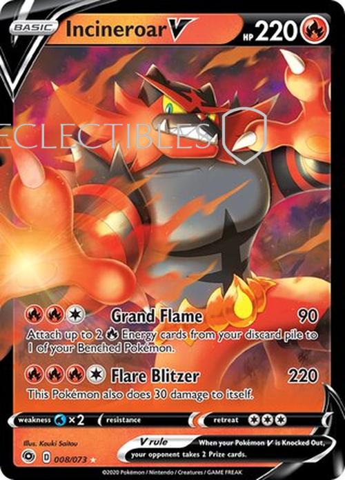 Pokemon Champions Path 008/73 Incineroar V