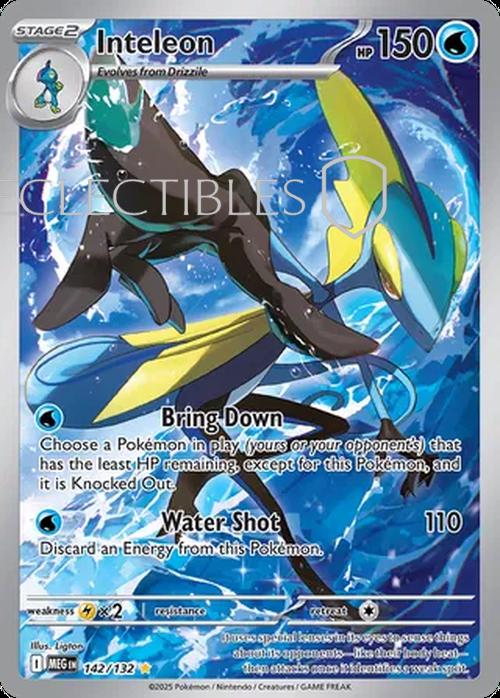 Pokemon Mega Evolutions 142/132 Inteleon 