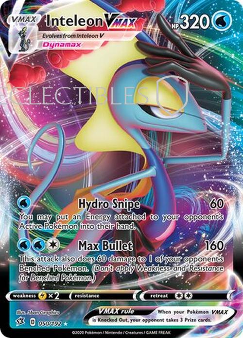 Pokemon Rebel Clash 050/192 Inteleon VMAX