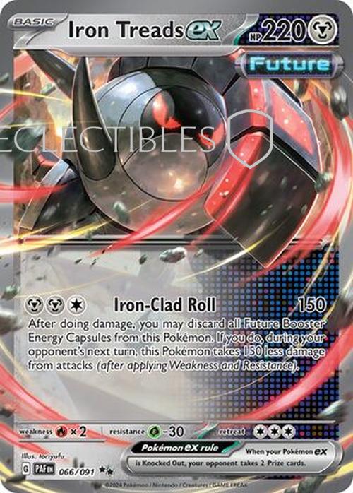 Pokemon Paldean Fates 066/91 Iron Treads ex