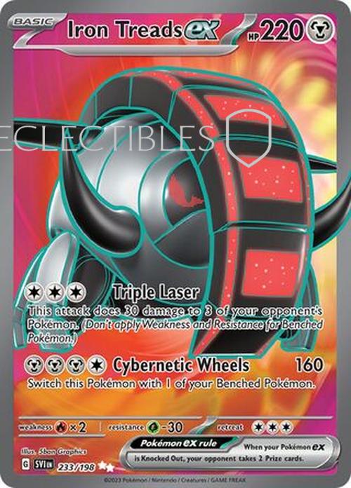 Pokemon Scarlet & Violet 233/198 Iron Treads ex
