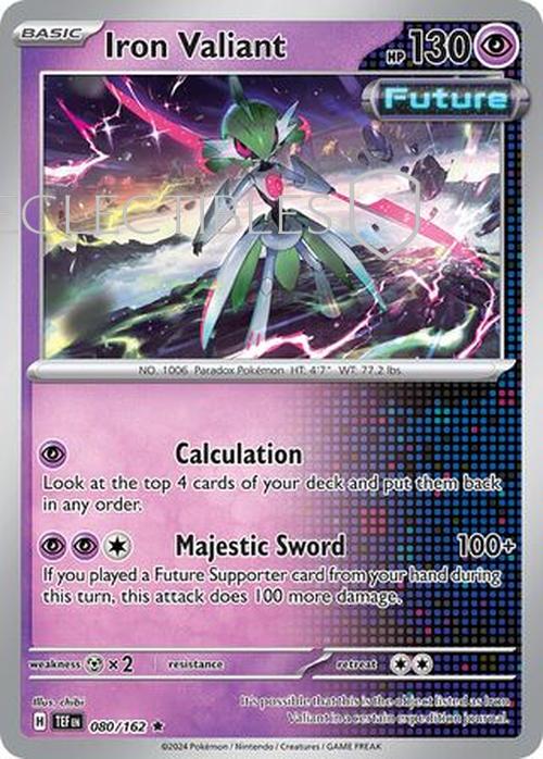 Pokemon Temporal Forces 080/162 Iron Valiant