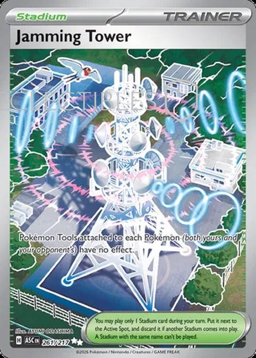 Pokemon Ascended Heroes 261/217 Jamming Tower