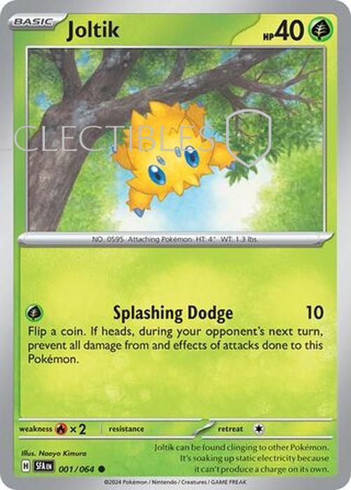 Pokemon Shrouded Fable 001/064 Joltik  Reverse Holo