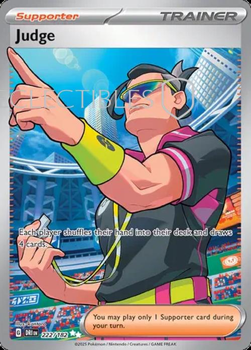 Pokemon Destined Rivals 222/182 Judge