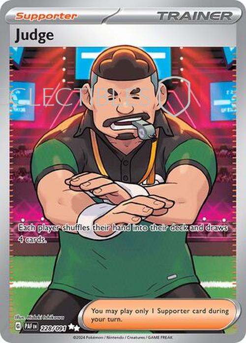 Pokemon Paldean Fates 228/91 Judge