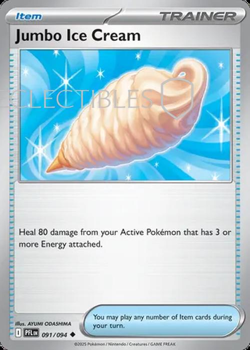 Pokemon Phantasmal Flames 091/094 Jumbo Ice Cream  Reverse Holo