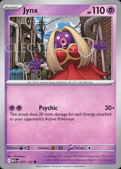 Pokemon Mega Evolutions 057/132 Jynx  Reverse Holo