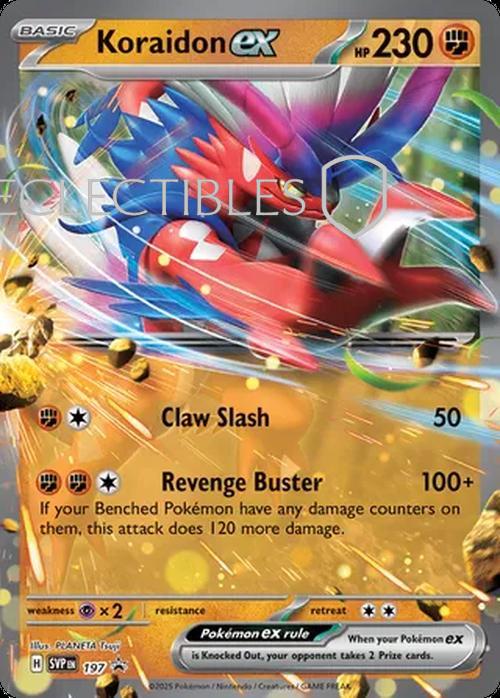 Pokemon SV Black Star Promos SV 197 Koraidon ex