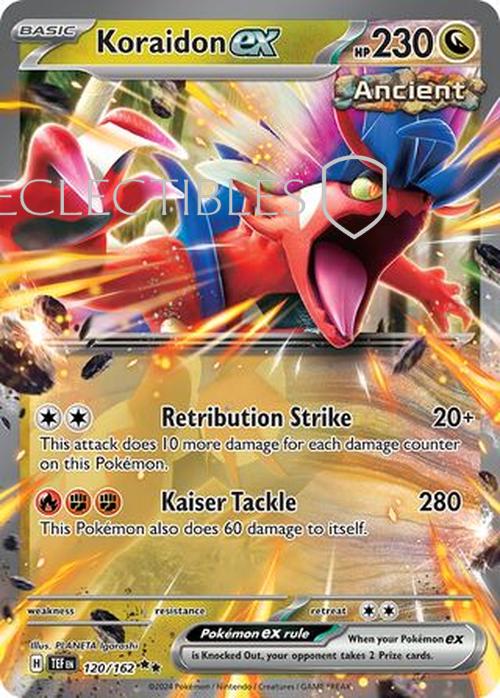 Pokemon Temporal Forces 120/162 Koraidon ex