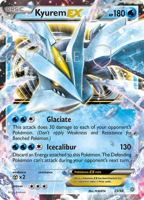 Pokemon Ancient Origins 025/98 Kyurem EX