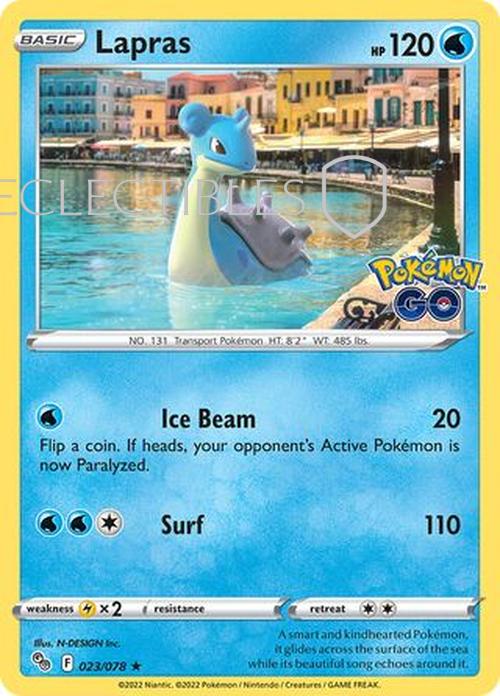 Pokemon Go 023/078 Lapras Holo