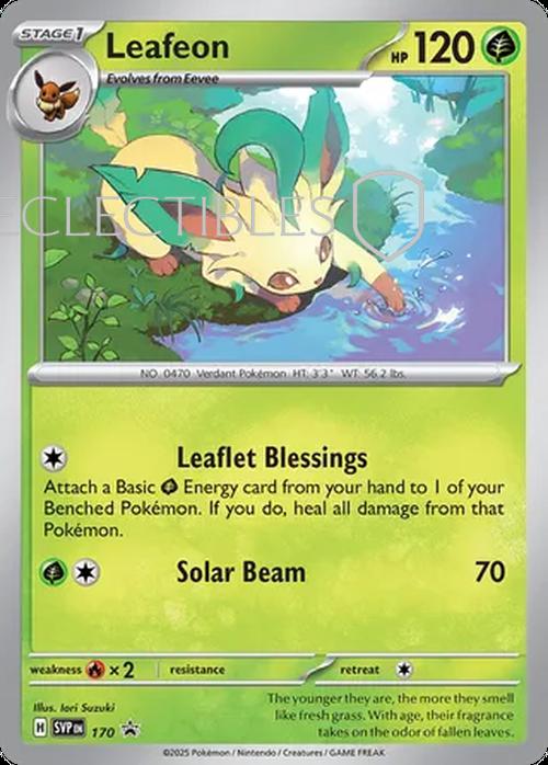 Pokemon SV Black Star Promos SV 170 Leafeon