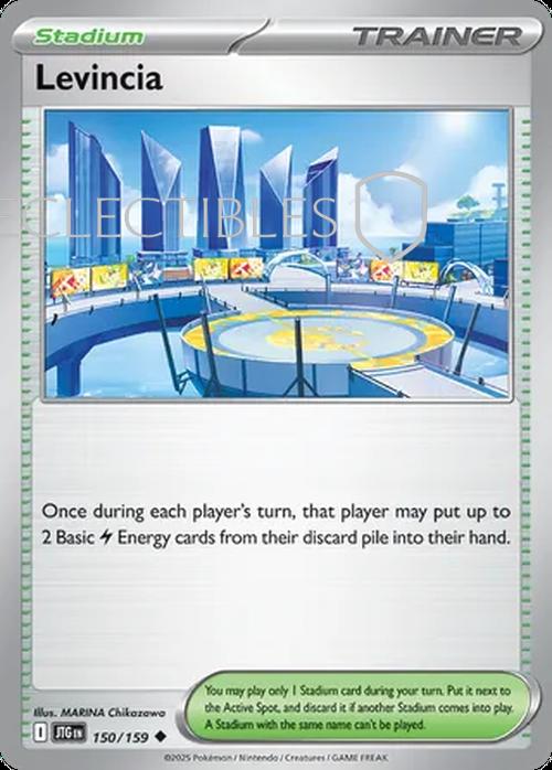 Pokemon Journey Together 150/159 Levincia Reverse Holo