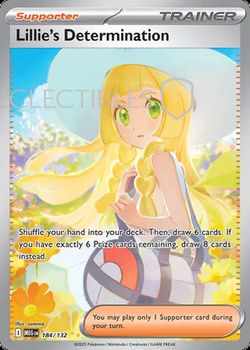 Pokemon Mega Evolutions 184/132 Lillies Determination 