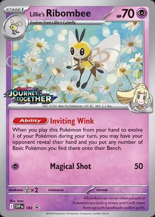 Pokemon SV Black Star Promos SV 183 Lillie's Ribombee
