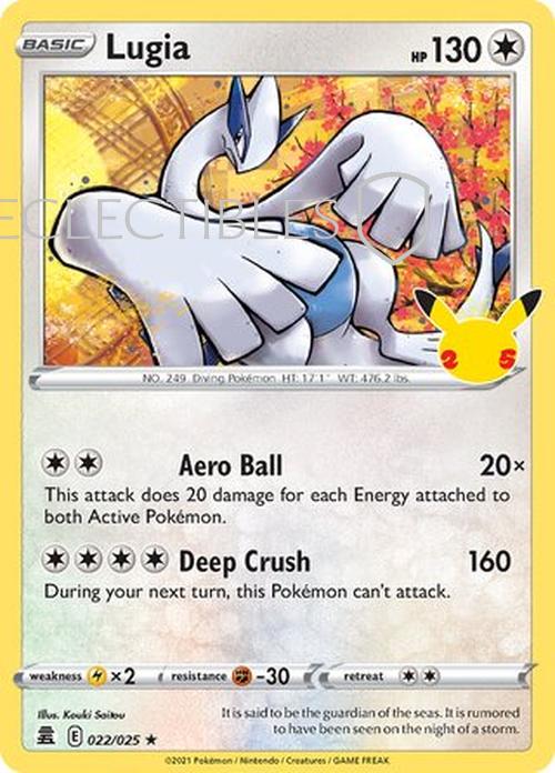 Pokemon Celebrations 022/25 Lugia