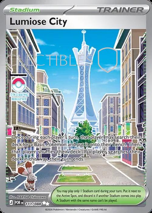 Pokemon Perfect Order 111/88 Lumiose City