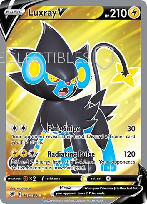 Pokemon Astral Radiance 168/189 Luxray V