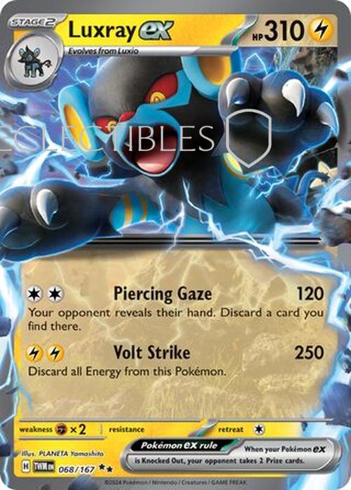 Pokemon Twilight Masquerade 068/167 Luxray ex