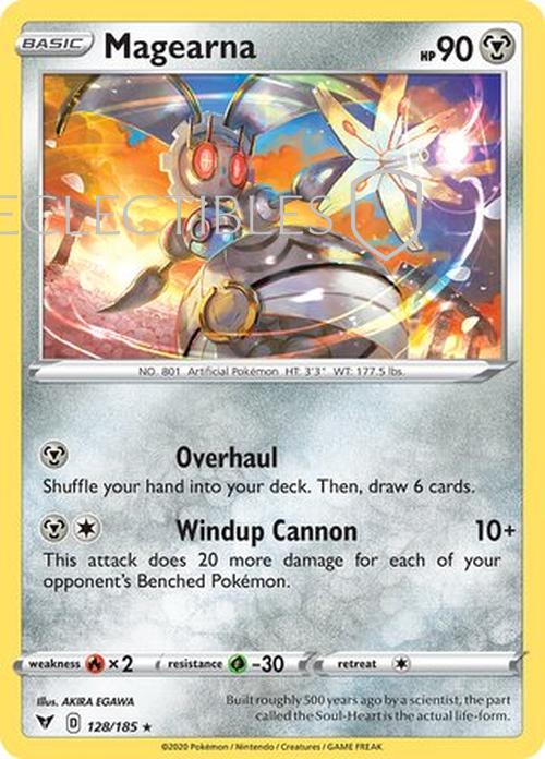 Pokemon Vivid Voltage 128/185 Magearna Holo