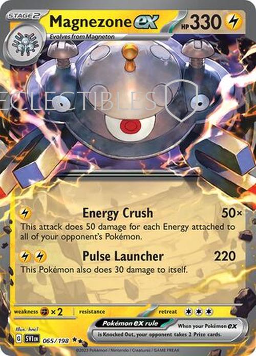 Pokemon Scarlet & Violet 065/198 Magnezone ex