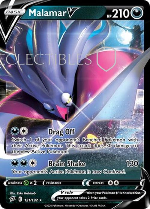 Pokemon Rebel Clash 121/192 Malamar V