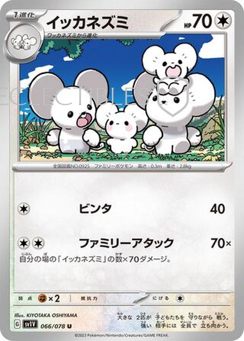Pokemon JP violet ex  066/078 Maushold