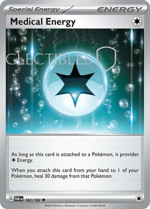 Pokemon Paradox Rift 182/182 Medical Energy  Reverse Holo