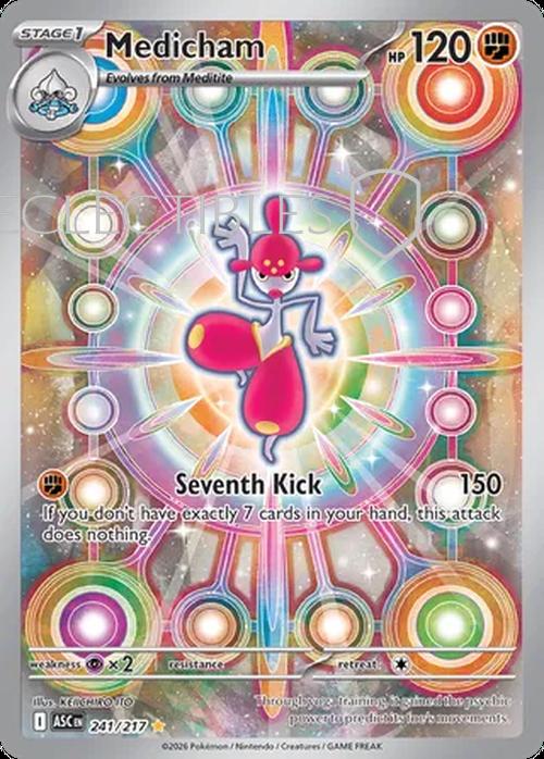 Pokemon Ascended Heroes 241/217 Medicham