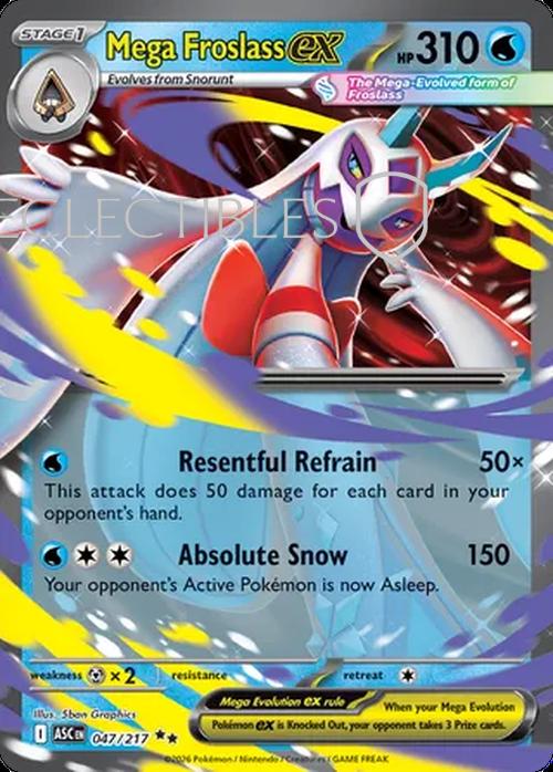 Pokemon Ascended Heroes 047/217 Mega Froslass ex