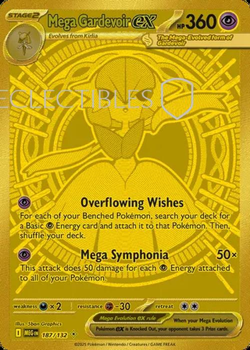 Pokemon Mega Evolutions 187/132 Mega Gardevoir ex 