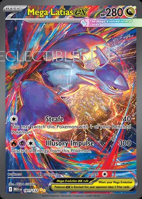 Pokemon Mega Evolutions 181/132 Mega Latias ex 