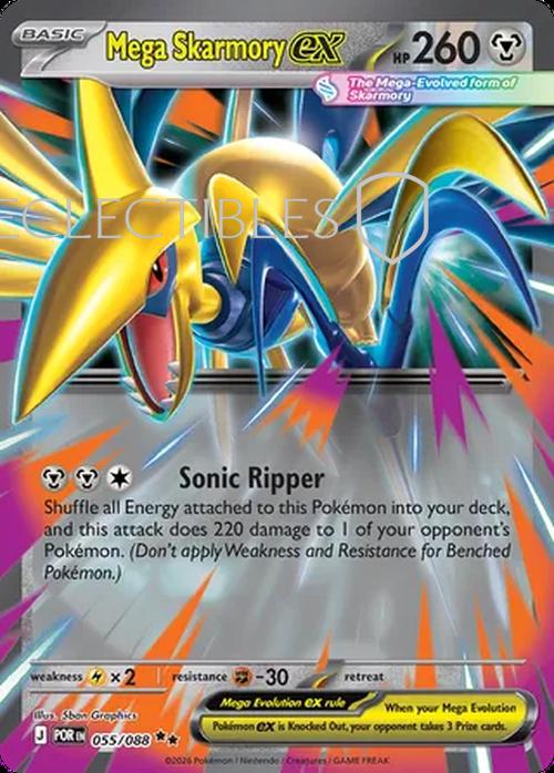 Pokemon Perfect Order 055/88 Mega Skarmory ex