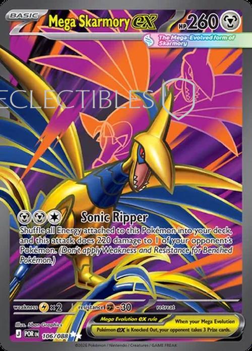 Pokemon Perfect Order 106/88 Mega Skarmory ex