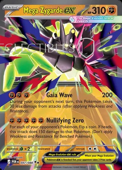 Pokemon Perfect Order 047/88 Mega Zygarde ex