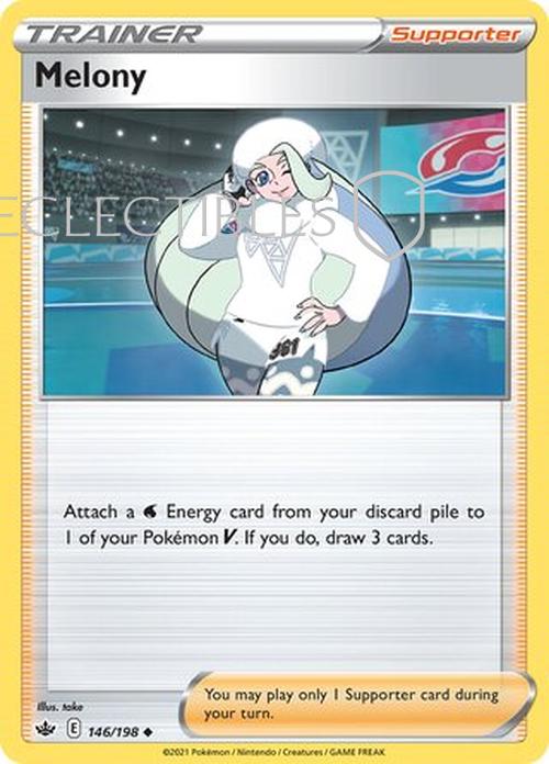Pokemon Chilling reign 146/198 Melony  Reverse Holo
