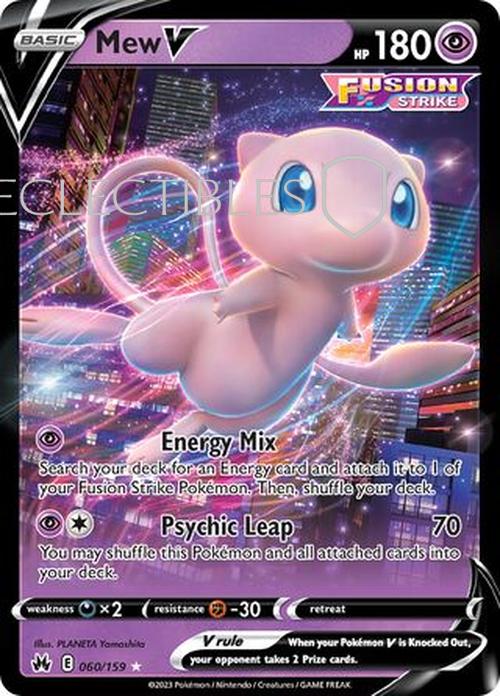 Pokemon Crown Zenith 060/159 Mew V