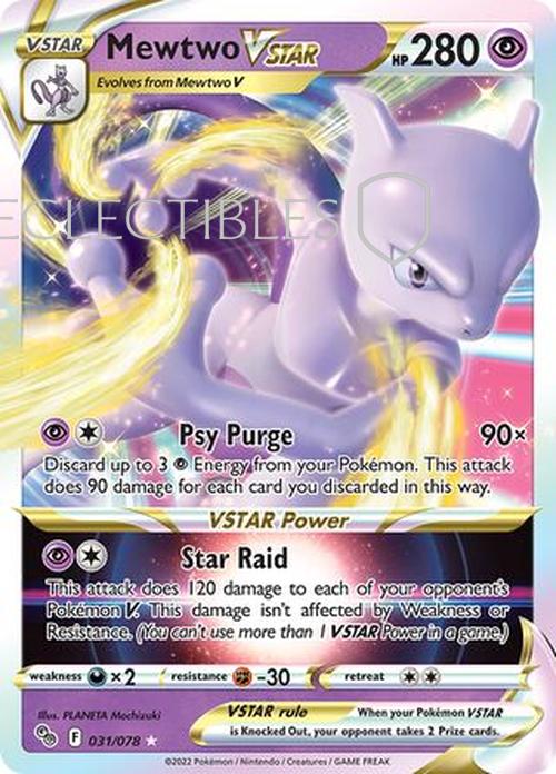 Pokemon Go 031/078 Mewtwo VSTAR
