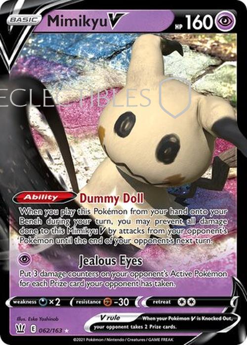 Pokemon Battle Styles 062/163 Mimikyu V