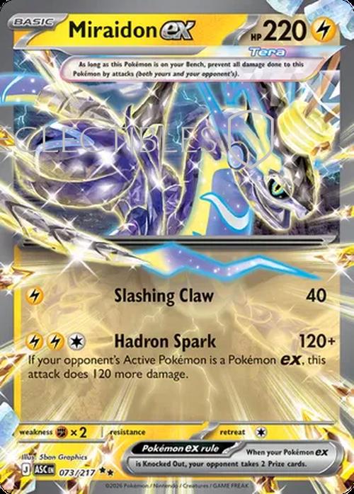 Pokemon Ascended Heroes 073/217 Miraidon ex