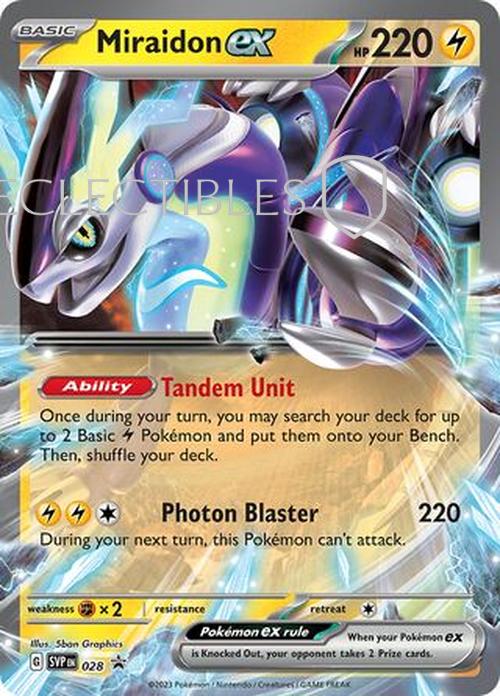 Pokemon SV Black Star Promos SV 028 Miraidon ex