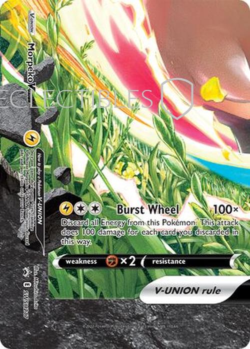 Pokemon SWSH Black Star Promos SWSH 217 Morpeko VUNION