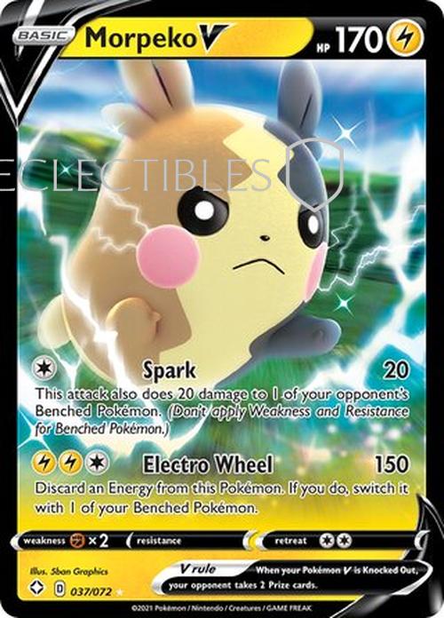 Pokemon Shining Fates 037/072 Morpeko V