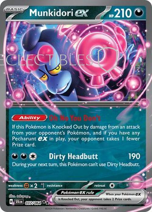 Pokemon Shrouded Fable 037/064 Munkidori ex