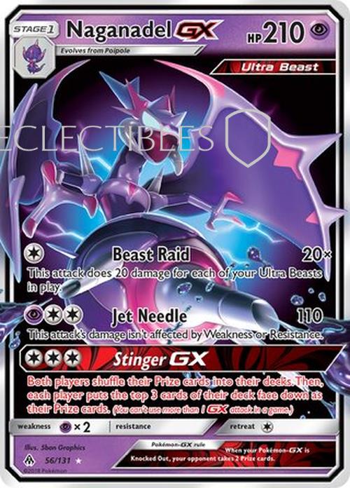 Pokemon Forbidden Light 056/131 Naganadel GX