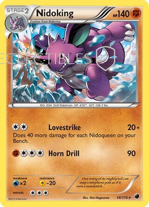 Pokemon Steam Siege 058/114 Croagunk  Reverse Holo
